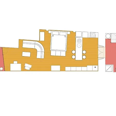 Loft - Downtown / Castle - Historic Lisbona